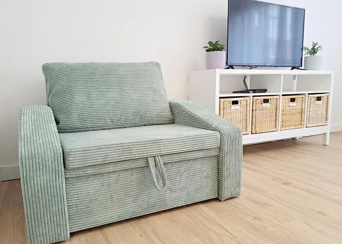 Apartment Beige Bed *